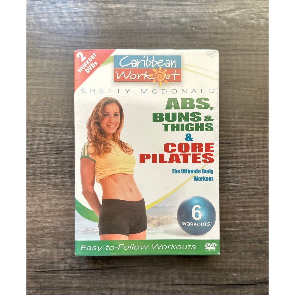Shelly McDonald Caribbean Workout Ultimate Body Workout Fitness 2‎ Disc DVD